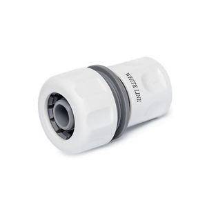 Raccord automatique WHITE LINE pour tuyau d'arrosage 19mm (Lot de 2)