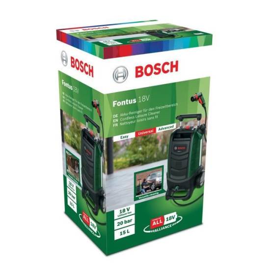 Bosch - Nettoyeurs sans fil Fontus 18V - Image 6