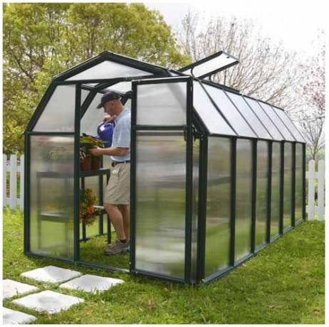 Canopia - Serre de jardin en polycarbonate Rion Eco Grow 7,90 m², Ancrage au sol Non - Image 2