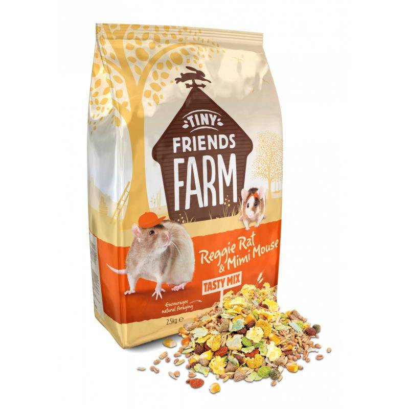 Muesli tasty mix pour rats et souris - Tiny Friends Farm Supreme 2,5 kg - Image 2