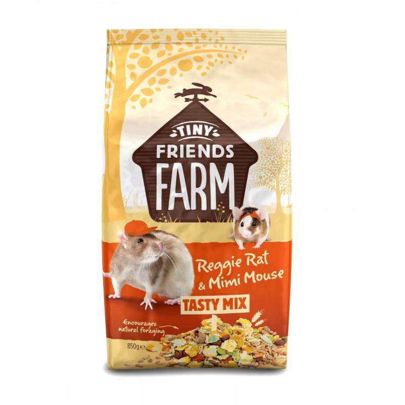 Muesli tasty mix pour rats et souris - Tiny Friends Farm Supreme 2,5 kg