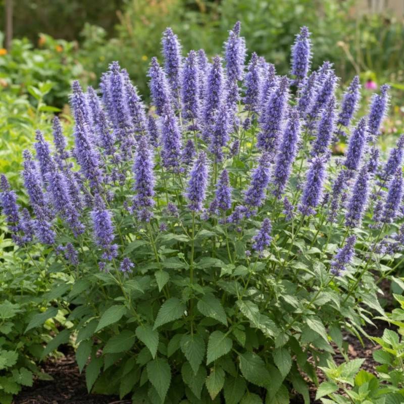 Agastache Blue Fortune à fleurs Bleue/ - feuillage Caduc - Godet - 5/20 cm - Imagen 1