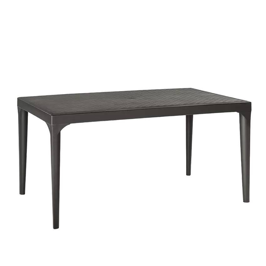 Bica - Table rectangulaire d'extérieur 150x90cm jardin bar restaurant Annwn - Image 2