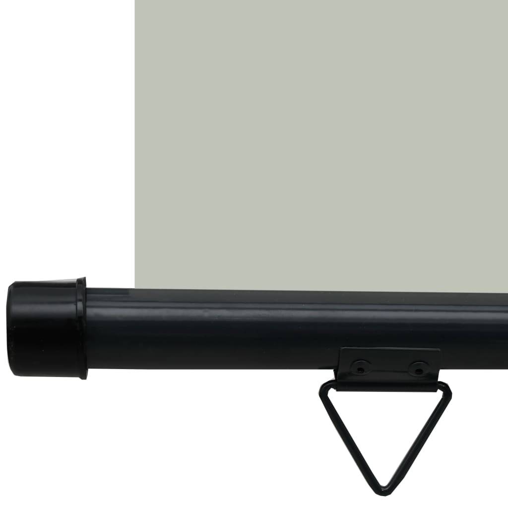 Helloshop26 - Auvent latéral de balcon 100 x 250 cm gris - Imagen 7