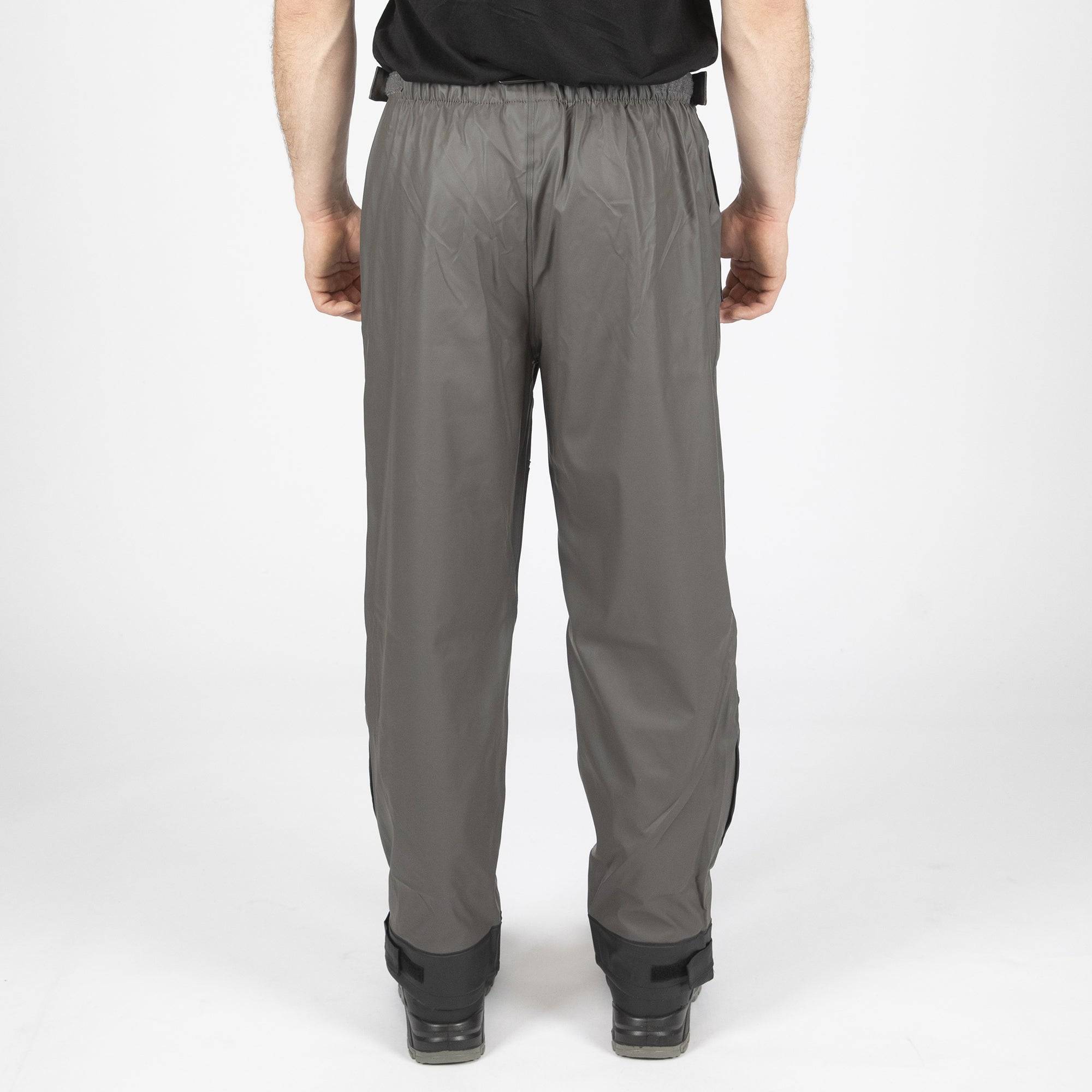 taille xl - piranha - pantalon de pluie de travail - 9223 gris , noir - Image 3