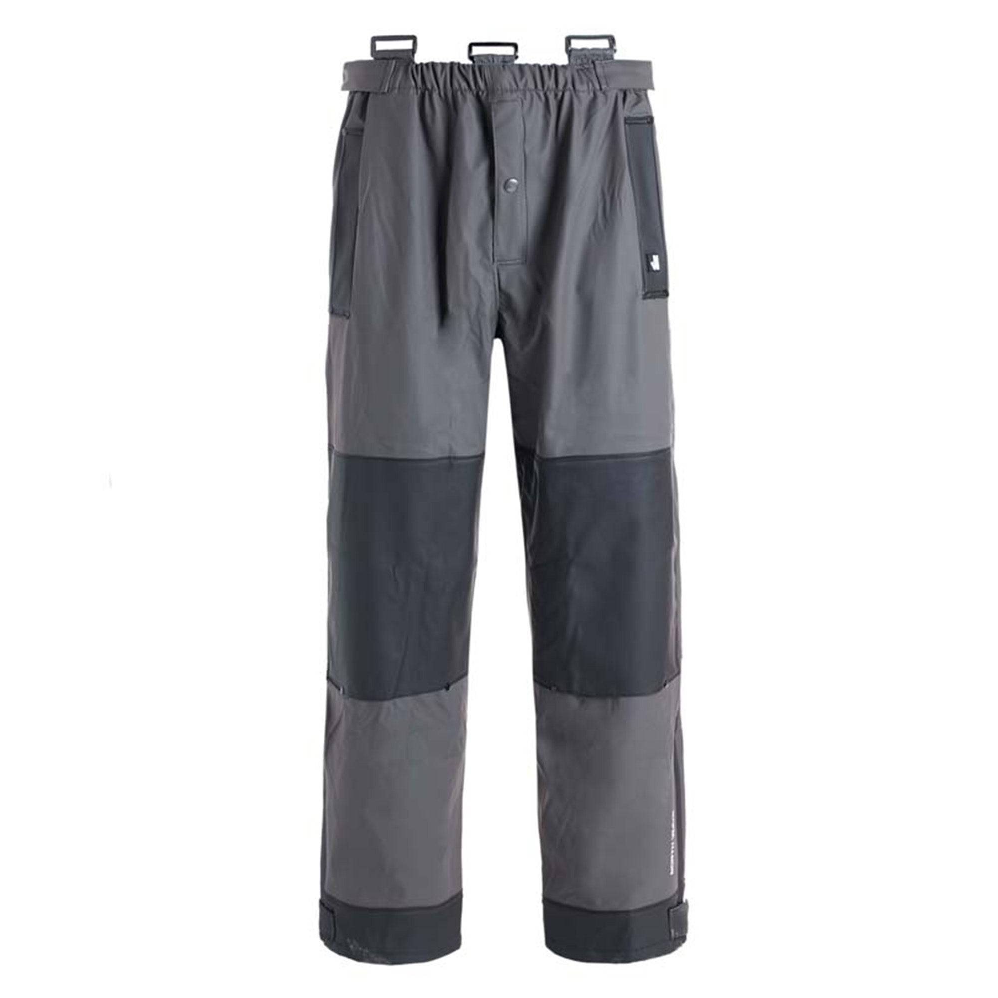 taille xl - piranha - pantalon de pluie de travail - 9223 gris , noir - Image 5