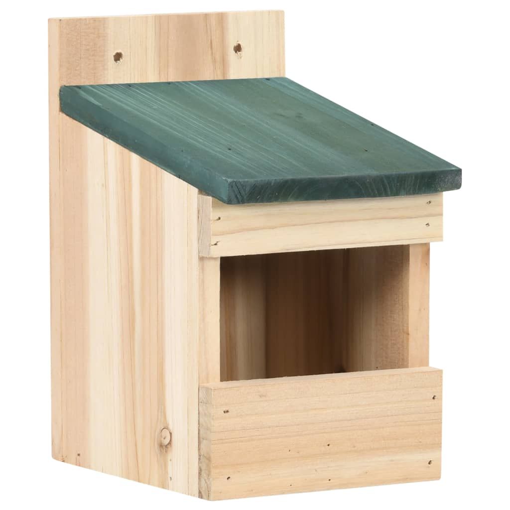 Vidaxl - Nichoirs 4 Pcs 12X16X20 Cm Bois De Sapin - vidaXL - Image 1