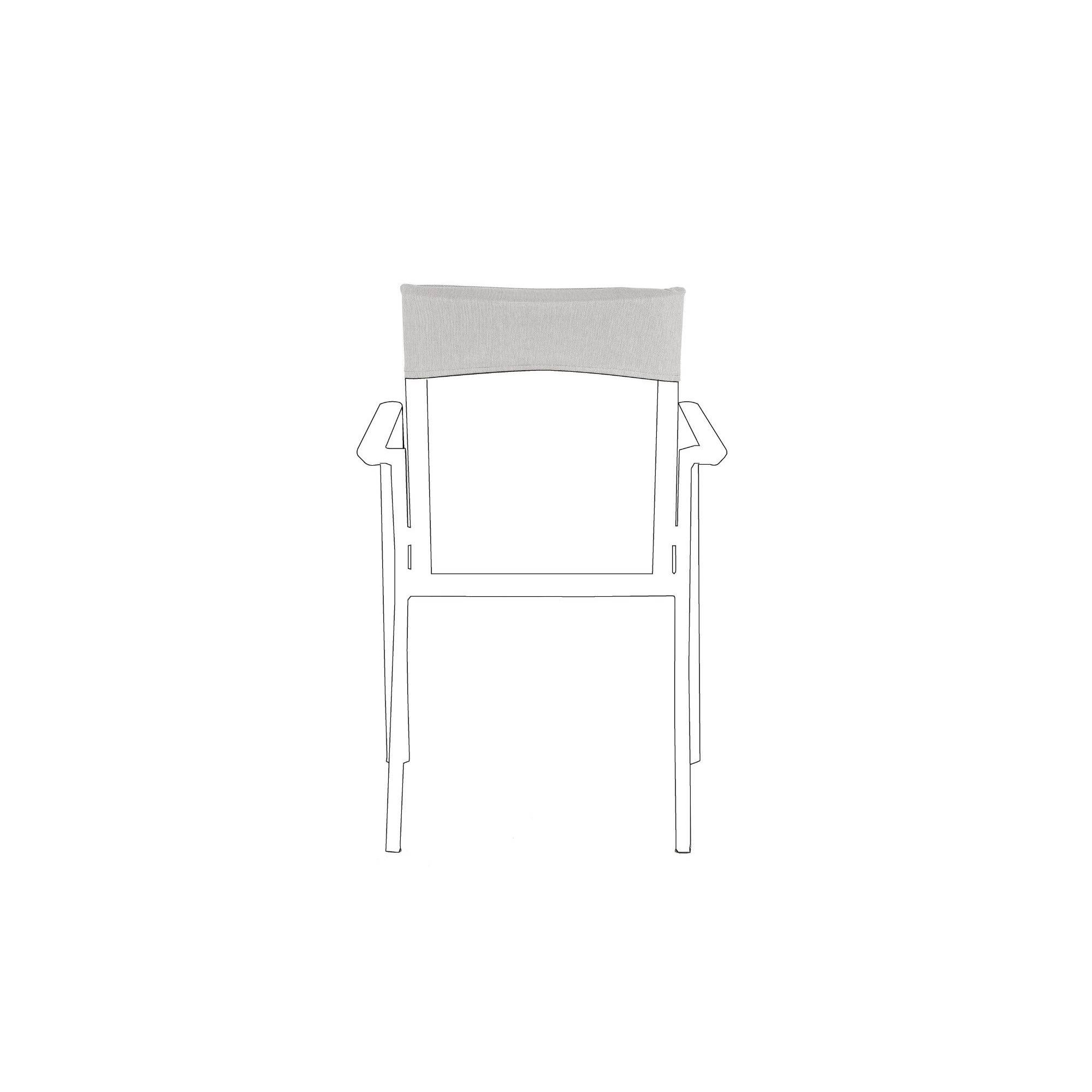 Autre - Coussins pour chaise de jardin en toile (lot de 4) - CASSIS - Image 8