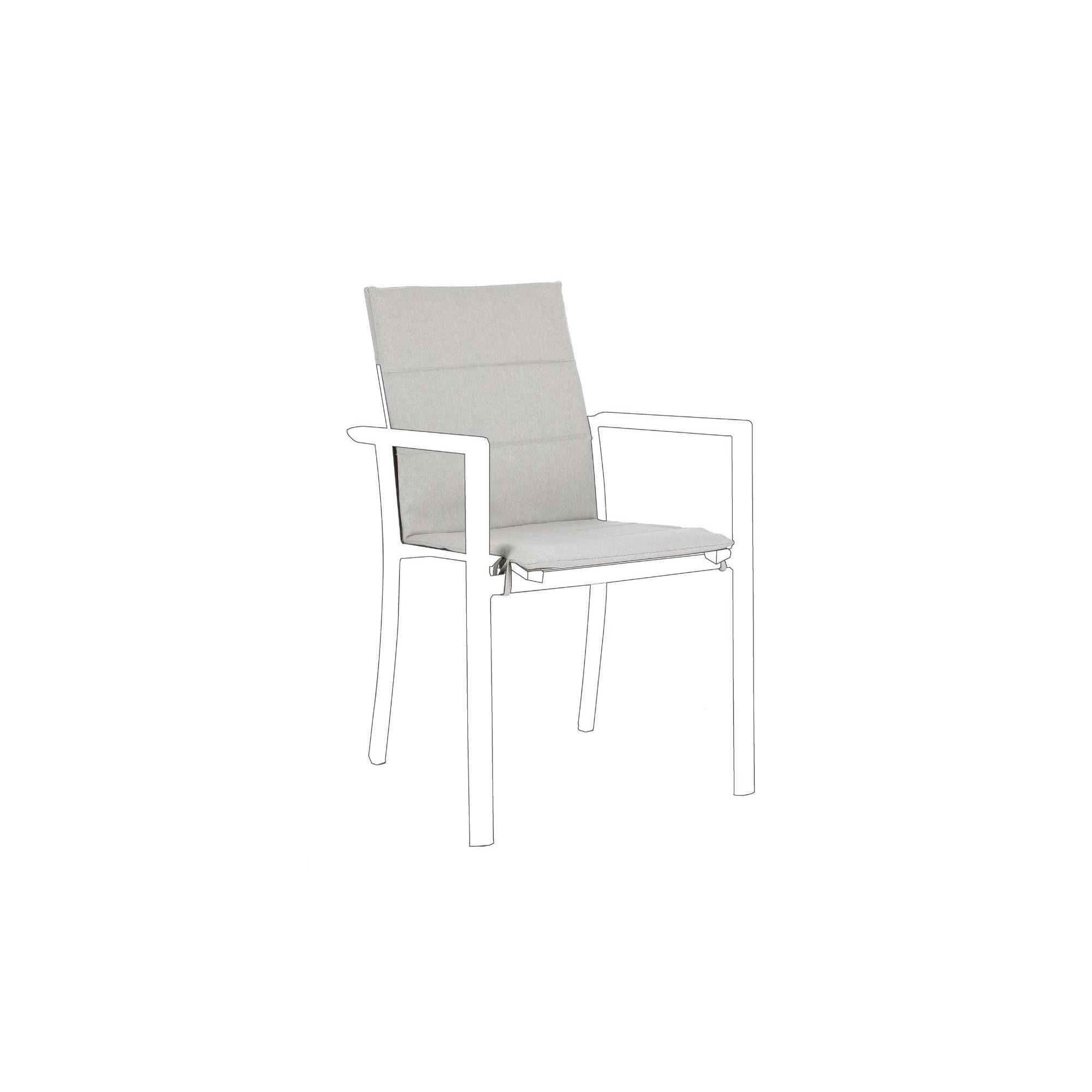 Autre - Coussins pour chaise de jardin en toile (lot de 4) - CASSIS - Image 5