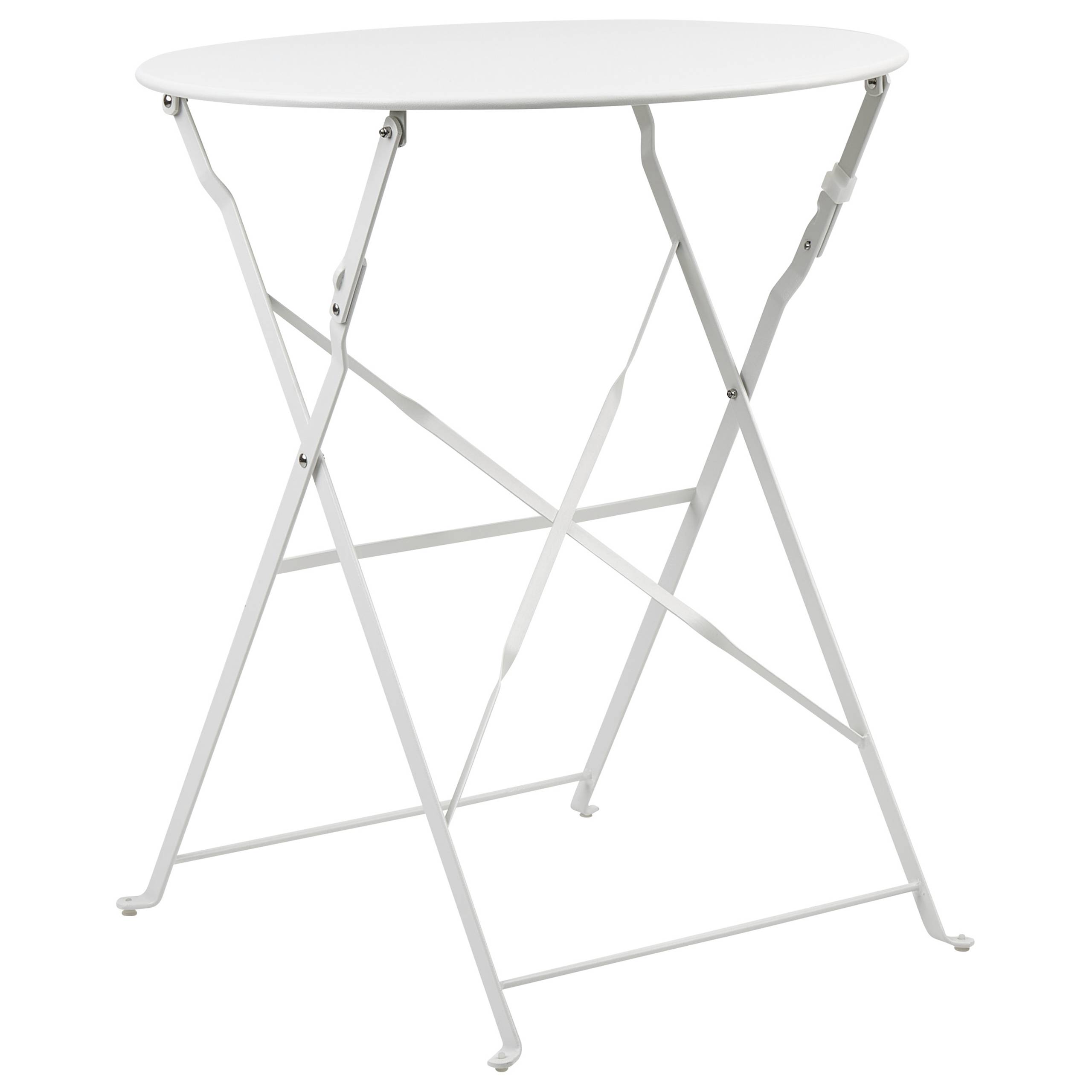 Beliani - Set de bistrot, 2 Personnes Acier Blanc FIORI - Beliani - Imagen 6