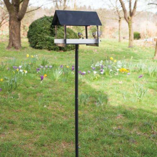 Esschert Design - Mangeoire oiseaux acier sur pique anthracite - Esschert Design - Image 3