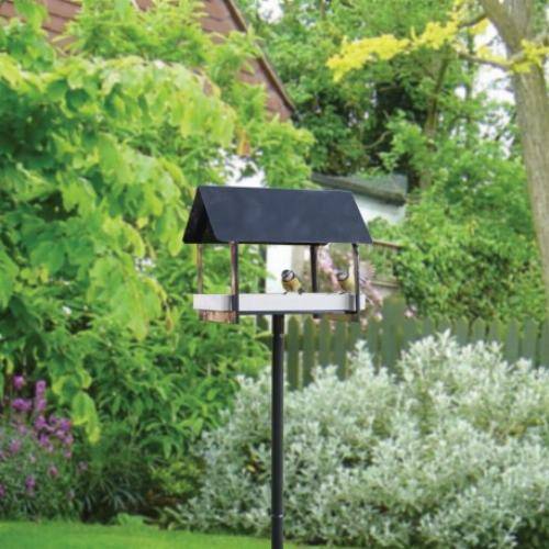 Esschert Design - Mangeoire oiseaux acier sur pique anthracite - Esschert Design - Image 4