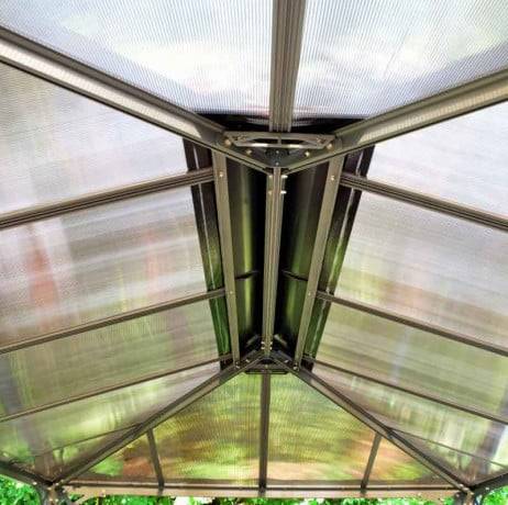Canopia by Palram - Canopia Tonnelle de jardin Martinique 3X4,3 Grise - Image 3