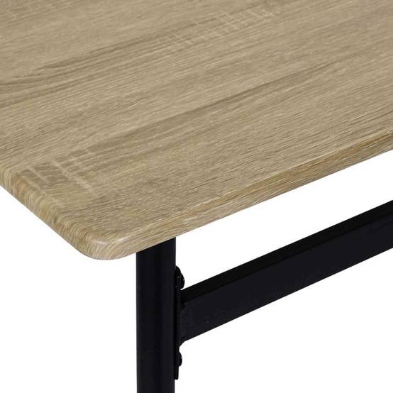 The Home Deco Factory - Table mange debout en bois et métal Loka - Image 4
