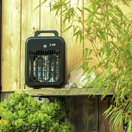 Vitavia - Chauffage électrique pour serre avec thermostat 2 kW - Image 2