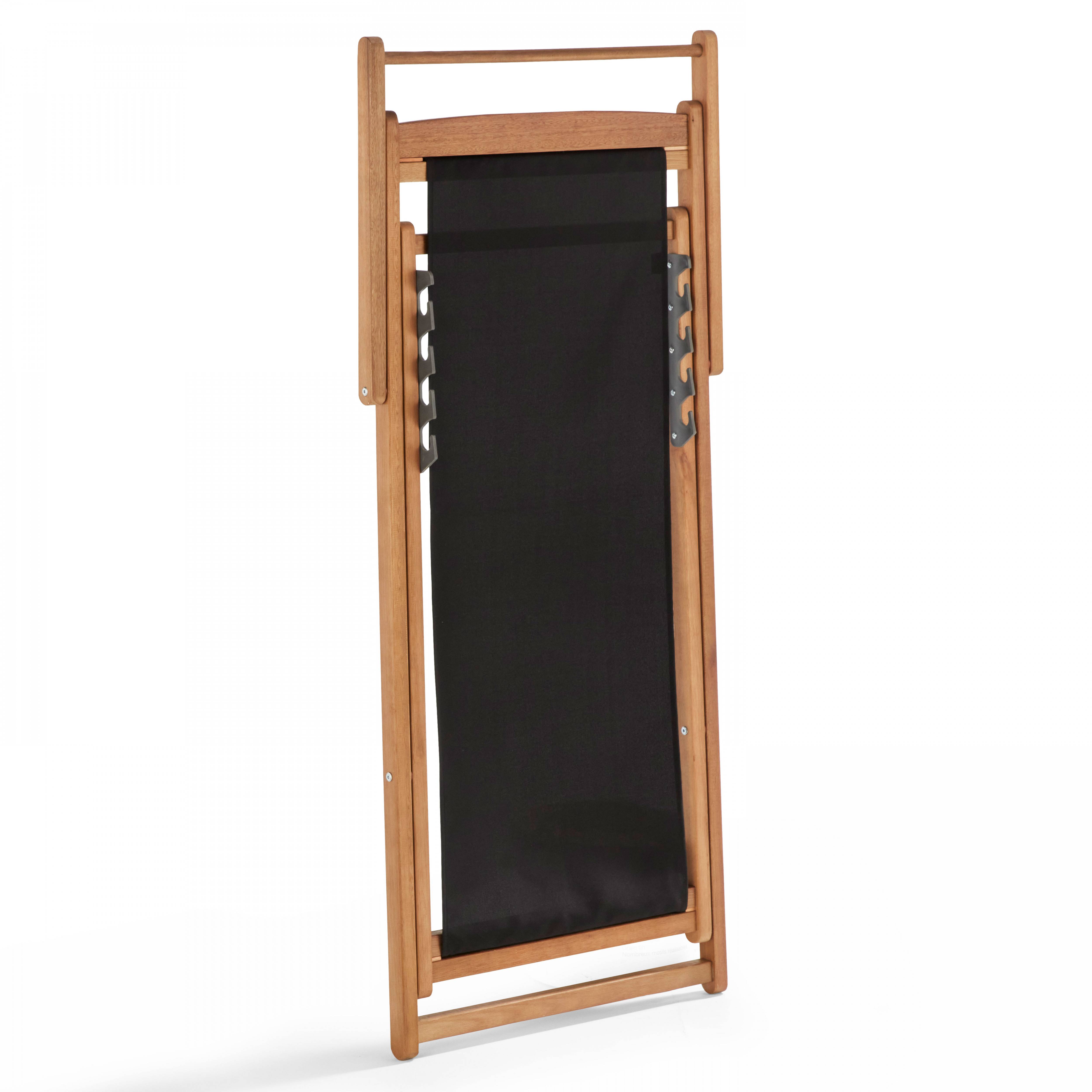 Oviala - Lot de 2 chiliennes eucalyptus noir Socoa - Oviala - Imagen 4