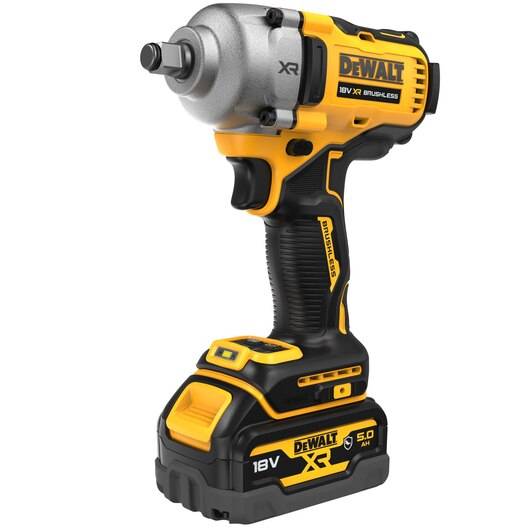 Dewalt - Boulonneuse à chocs 1/2' compacte XR 18V 5.0Ah li-ion brushless DEWALT Jonc de sécurité - DCF891P2G-QW - Imagen 1