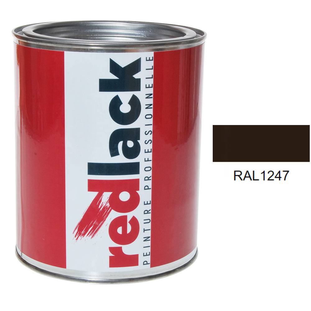 Peinture Bronze 1247 RAL 1247 Mat multisupport 1L Redlack - Imagen 1