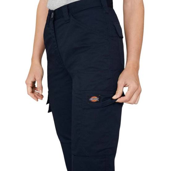 Pantalon de travail Femme multipoche Dickies EVERYDAY FLEX Bleu Marine 40 - Image 3