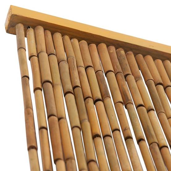 Maison Chic - Rideau de porte - Panneau de rideau Bambou 90 x 200 cm - Image 3