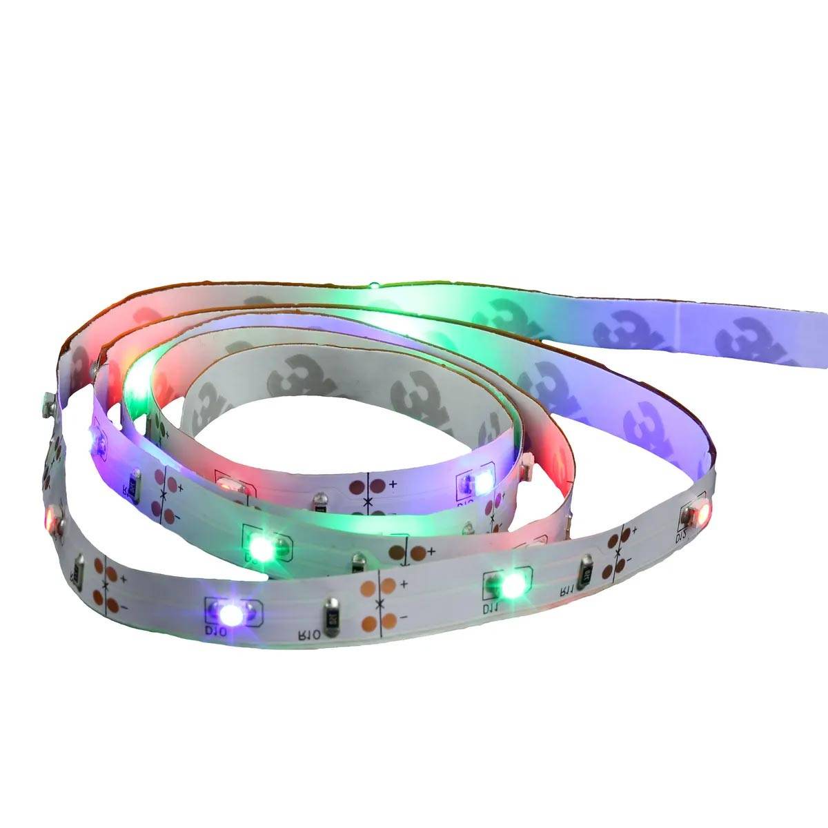 Ruban LED à Piles 100cm Multicolore - Image 1