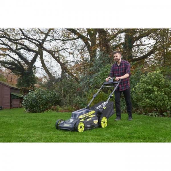 Ryobi - Tondeuse a Gazon RYOBI -   tractée 36V MAXPOWER - Brushless - Ø coupe 51 cm + batterie 36V 6,0 Ah High Energy & chargeur - RY36LMX51A-16 - Image 3