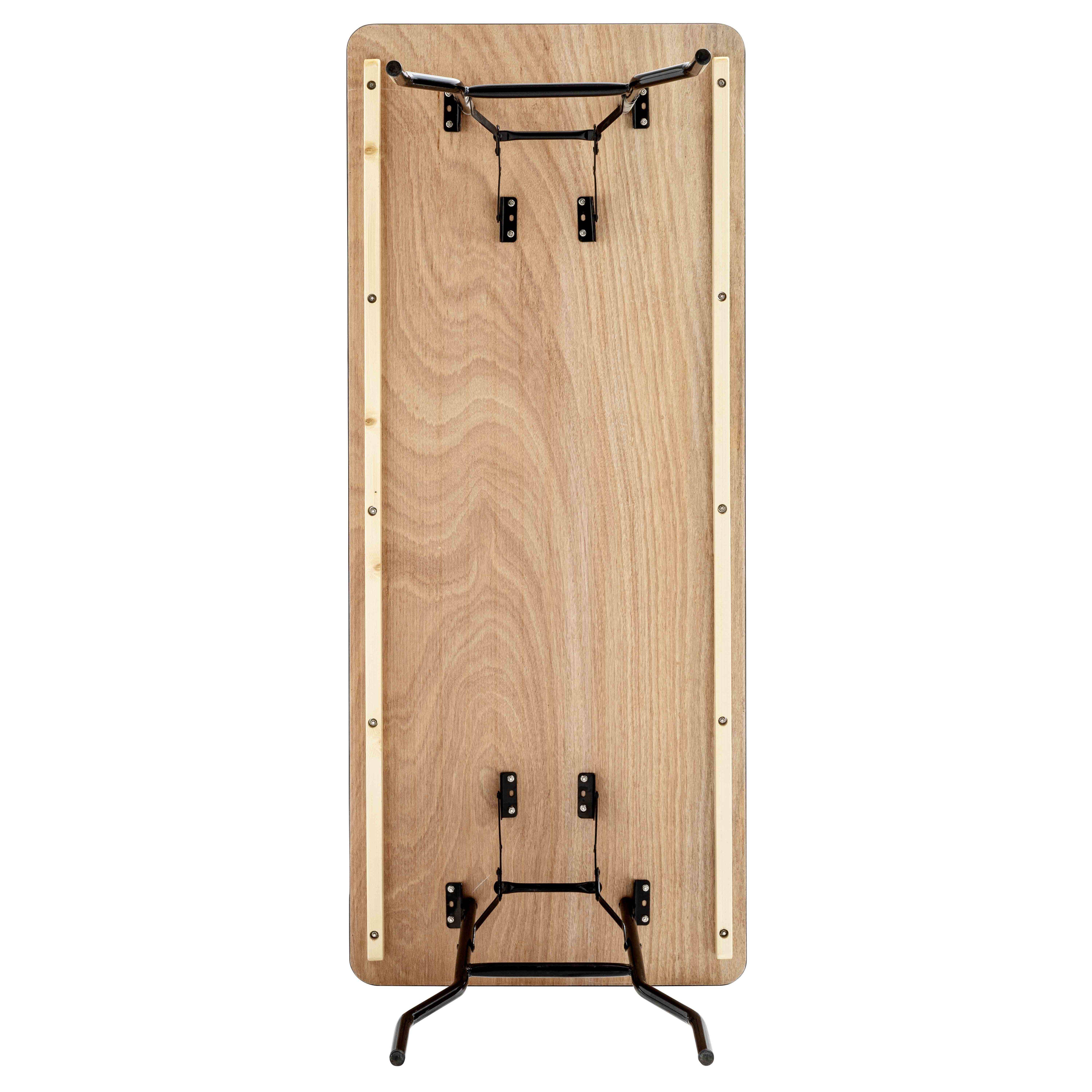Oviala - Table pliante 180 cm en bois 8 places REKKEM - Oviala - Imagen 3