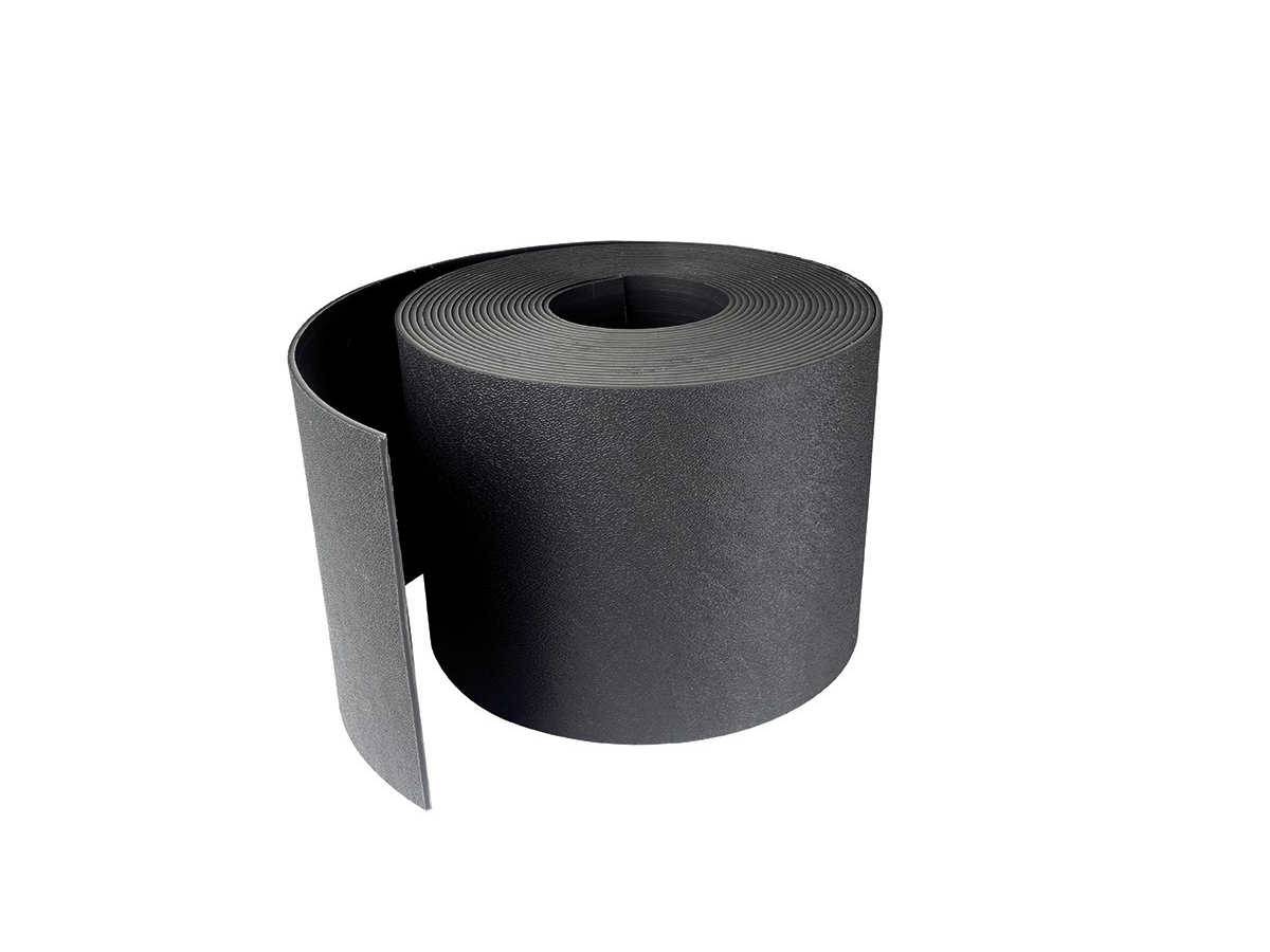 Nortene - Bordure flexible en PE 100% recyclé, 10 m x 7,5 cm - Anthracite - Nortene