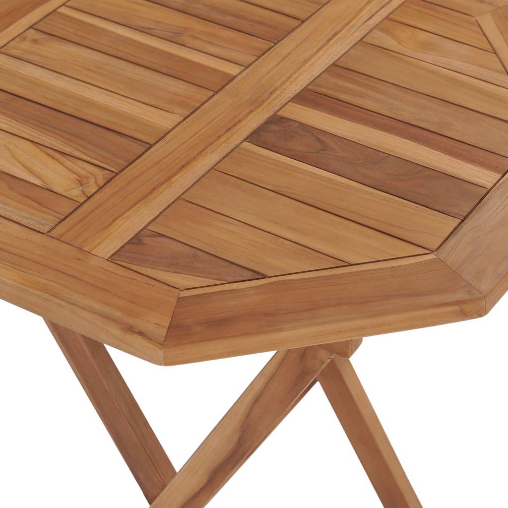Maison Chic - Ensemble de 3 pcs table de jardin avec chaises - mobilier de jardin Bois de teck massif-JU2836 - Image 8