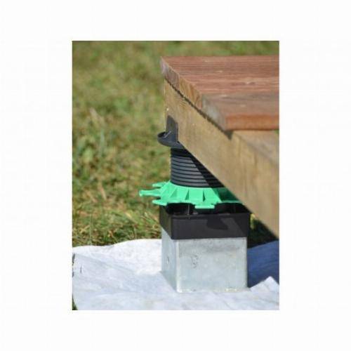 Jouplast - Plot réglable pour lambourde de terrasse surélevée - 20-30mm - lot de 60 - Imagen 2