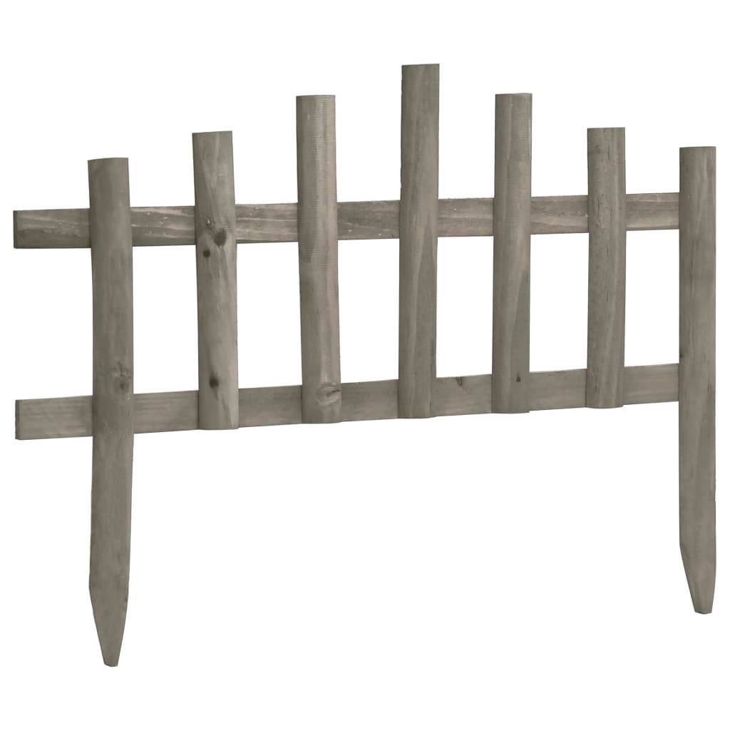 Bordure de jardin - Limite de jardin - Parterre 10 pcs Bois de sapin 4,4 m-JU303 - Image 3
