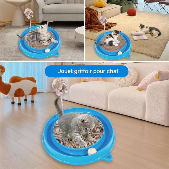 Niche en peluche thème dinosaure pour chat, semi-fermée, chaude, facile à laver Lytech - Image 3