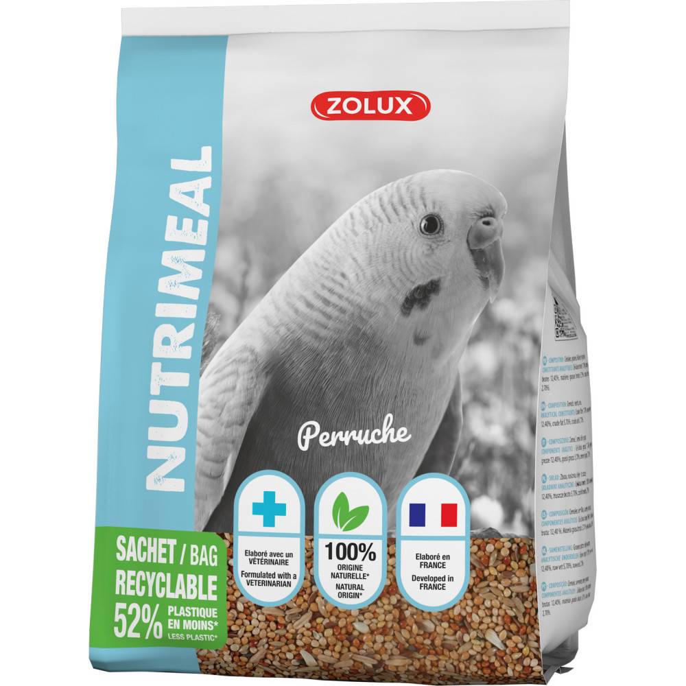Zolux - Graines pour perruches nutrimeal 800g - Image 4