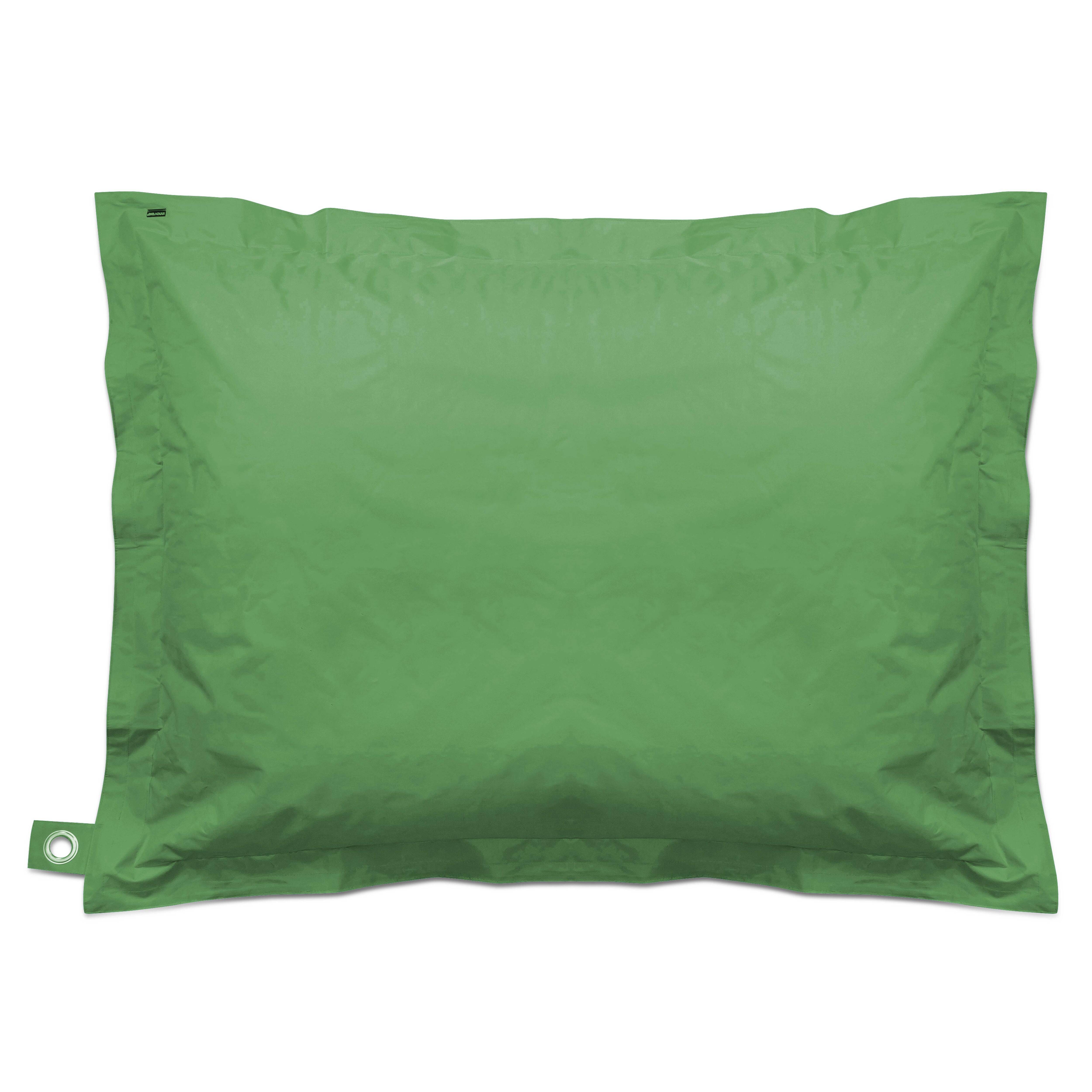 Oviala - Housse vide de pouf de jardin en polyester vert cactus 140 x 120 cm Solys - Oviala - Imagen 2