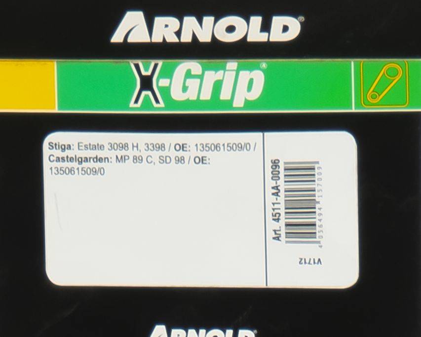 Arnold - Courroie hexagonale X-Grip de type AA 96 Arnold - Imagen 3