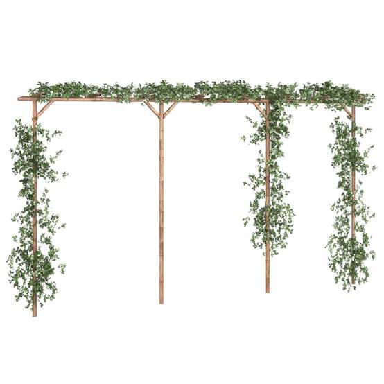 Maison Chic - Pergola - Tonnelle de jardin Bambou 385x40x205 cm - Image 3