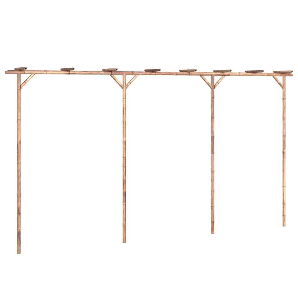 Maison Chic - Pergola - Tonnelle de jardin Bambou 385x40x205 cm - Image 1