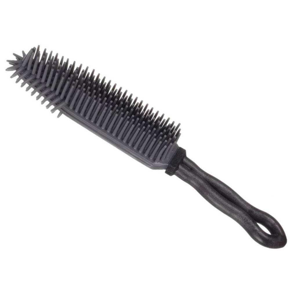 Brosse anti-poils AFRA  27.5 x 5 x 3.5 cm tête triangulaire, pour animaux. - Imagen 1