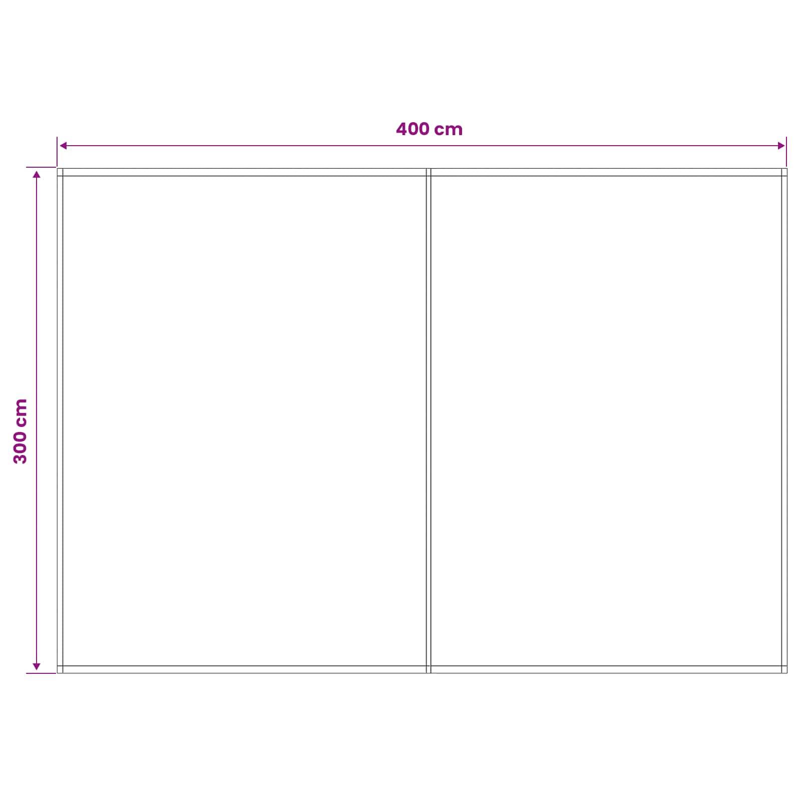 PANGIVO - Toile de rechange pour auvent polyester anthracite 400 x 300 cm - PANGIVO - Image 5