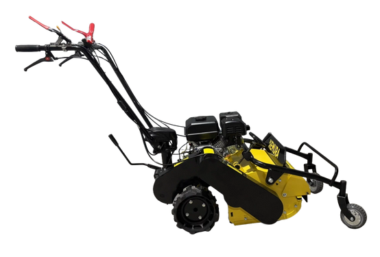 Tondeuse Débroussailleuse thermique à fléaux (couteaux) - Coupe de 90cm - Moteur 420cc - Image 5