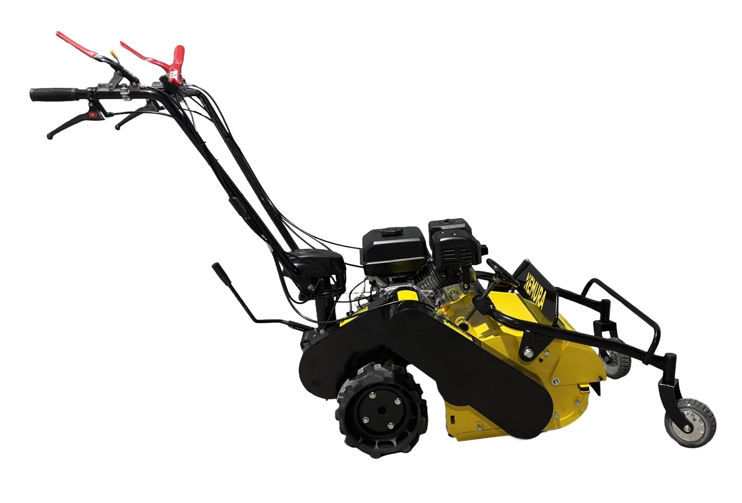 Tondeuse Débroussailleuse thermique à fléaux (couteaux) - Coupe de 90cm - Moteur 420cc - Image 5