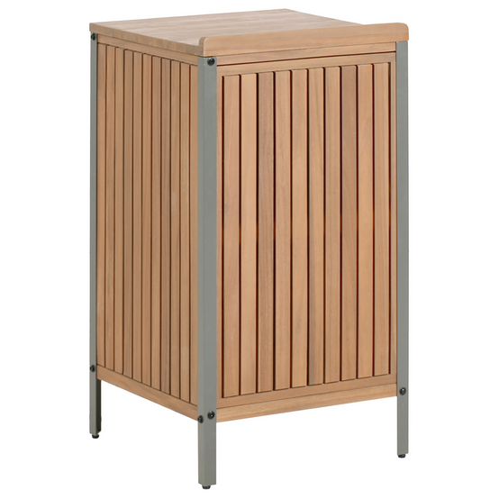 Cuisine de jardin Bois d'acacia certifié Marron IVREA - Beliani - Image 5