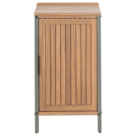Cuisine de jardin Bois d'acacia certifié Marron IVREA - Beliani - Image 4