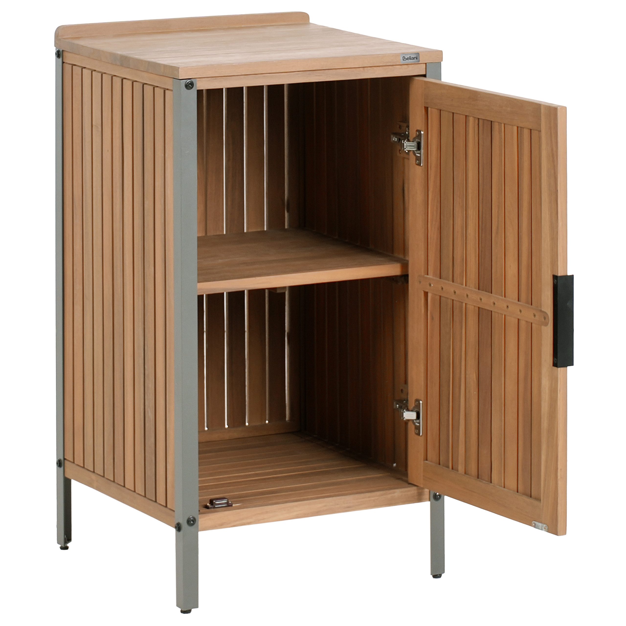 Cuisine de jardin Bois d'acacia certifié Marron IVREA - Beliani - Image 3