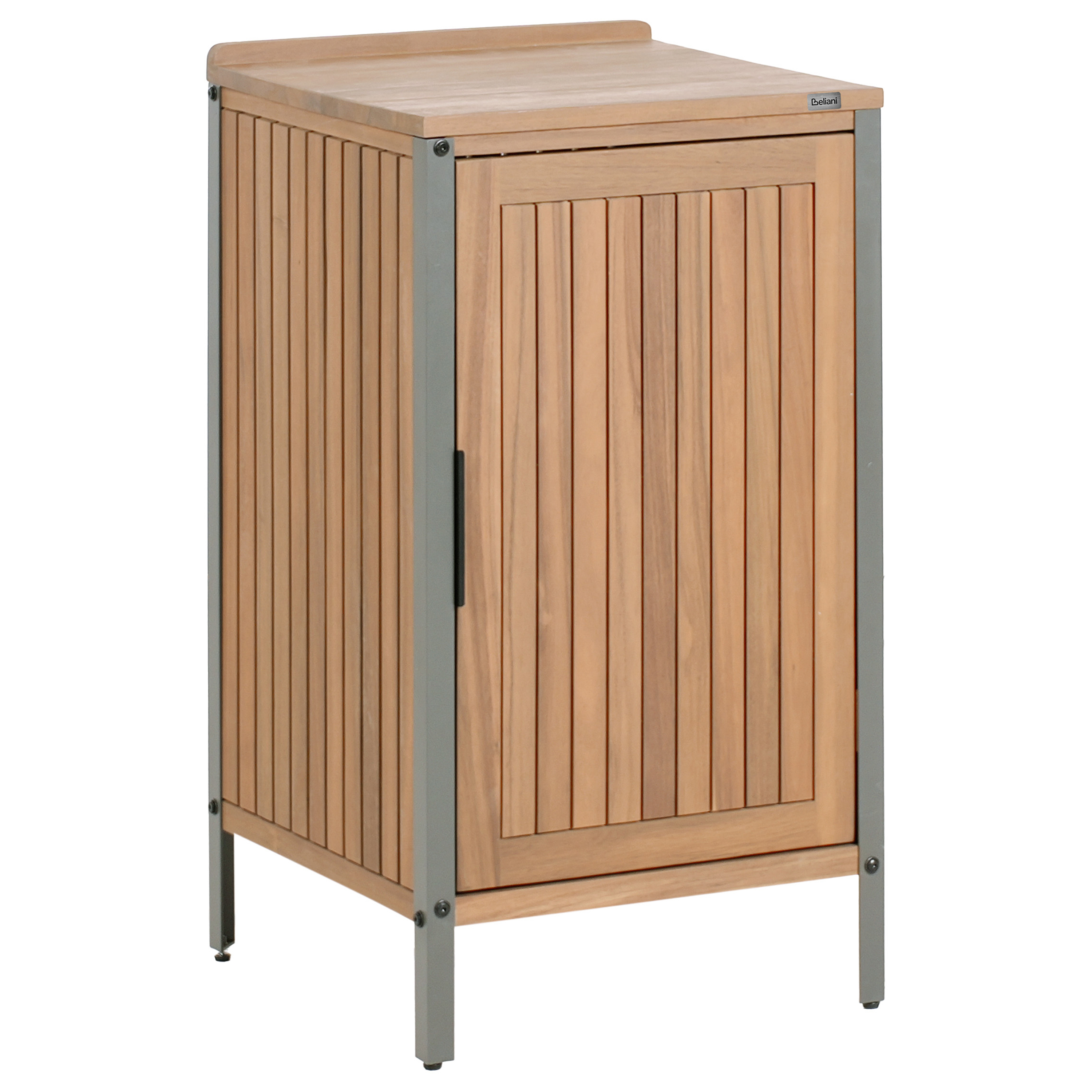 Cuisine de jardin Bois d'acacia certifié Marron IVREA - Beliani - Image 1