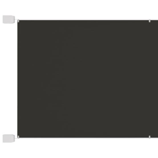 Helloshop26 - Auvent vertical 140 x 270 cm tissu oxford anthracite - Imagen 1