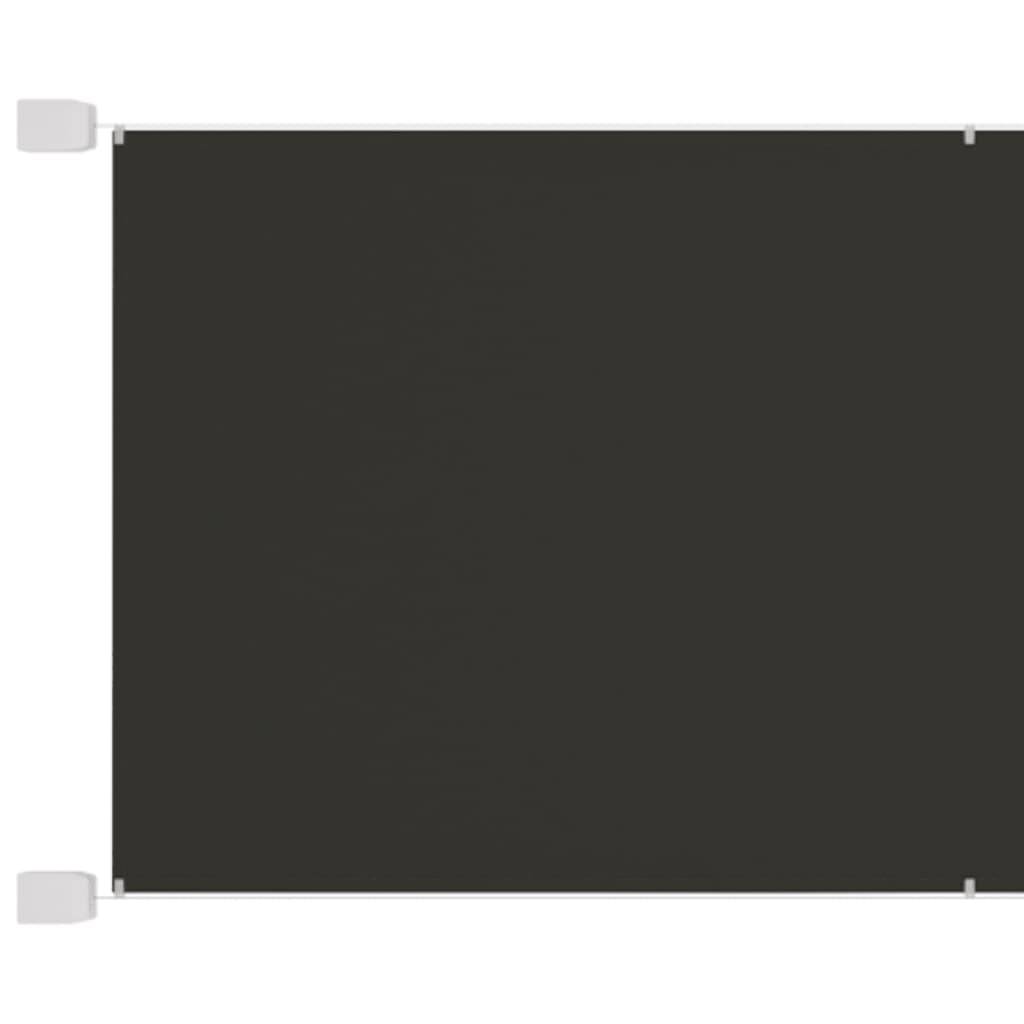 Helloshop26 - Auvent vertical 140 x 270 cm tissu oxford anthracite - Imagen 1