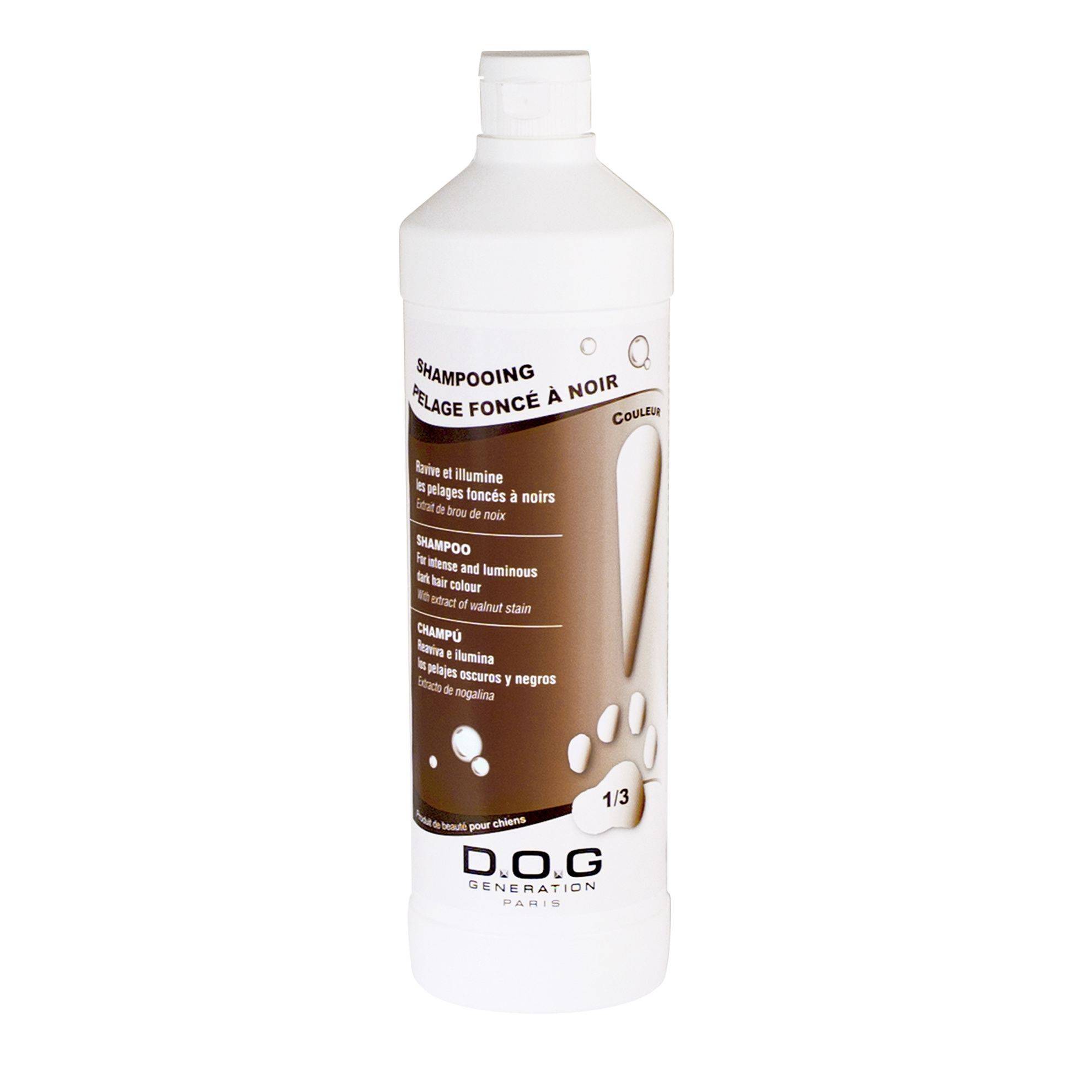 Shampooing Pelage Foncé à Noir Dog Generation : 1 litre DOG GENERATION