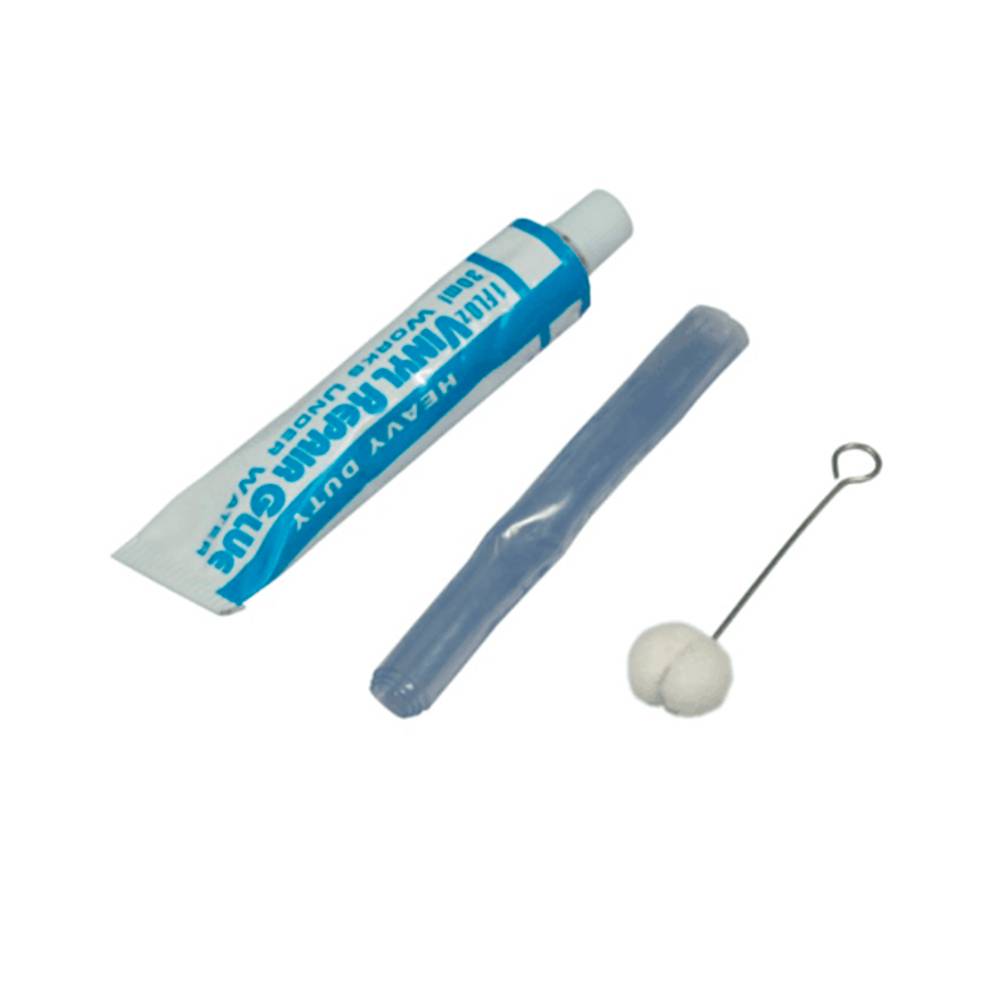 Kit de réparation pour piscine 4 patchs et colle - 81100 - Image 1