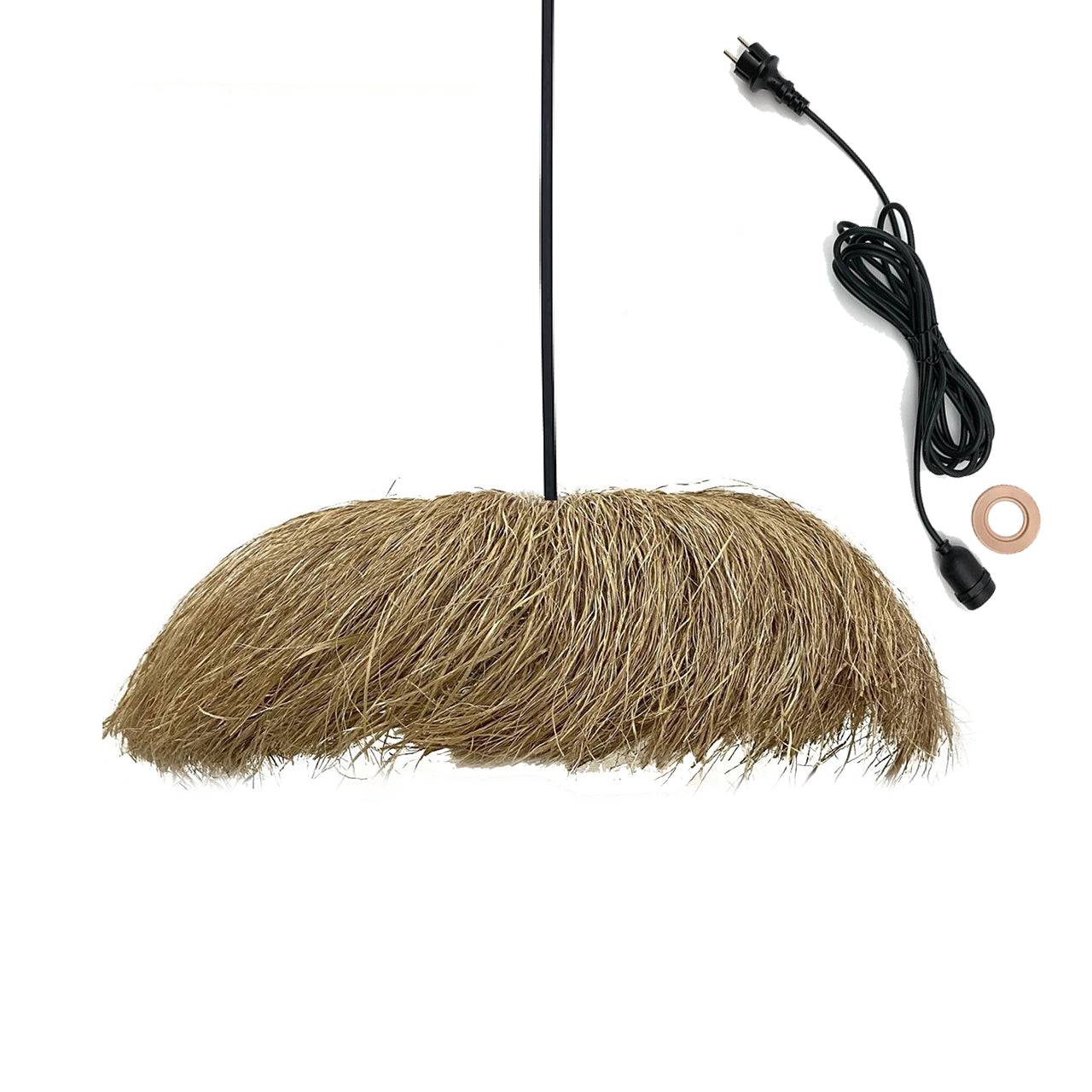 Lumisky - Suspension HAVANA Extérieure Herbe Marine et Jute D75cm - Imagen 1